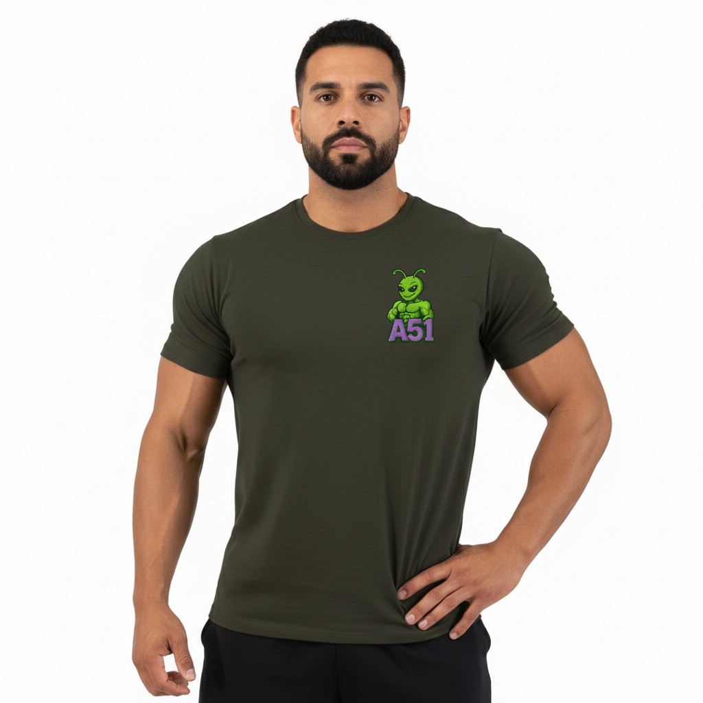 Camiseta A51 - Verde